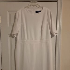 Kasper White Dress
